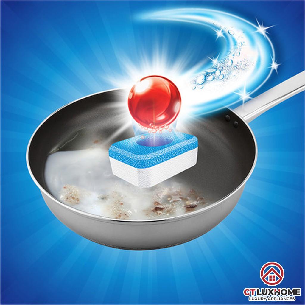 Viên rửa chén bát Finish Quantum 60 viên - Hàng chính hãng
