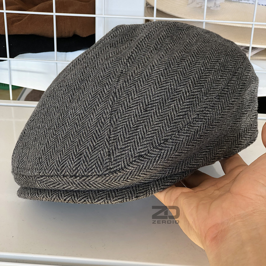Mũ Nồi Nam, Nón Beret Nam Phong Cách Cổ Điển Anh Cao Cấp MN039