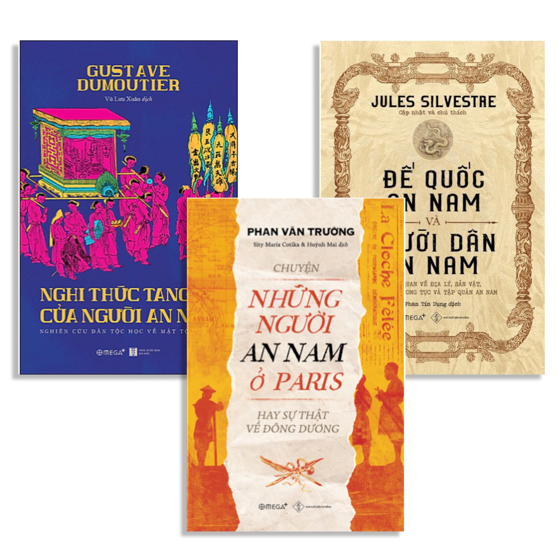 Combo Sách : Nghi Thức Tang Lễ Của Người An Nam + Chuyện Những Người An Nam Ở Paris Hay Sự Thật Về Đông Dương + Đế Quốc An Nam Và Người Dân An Nam