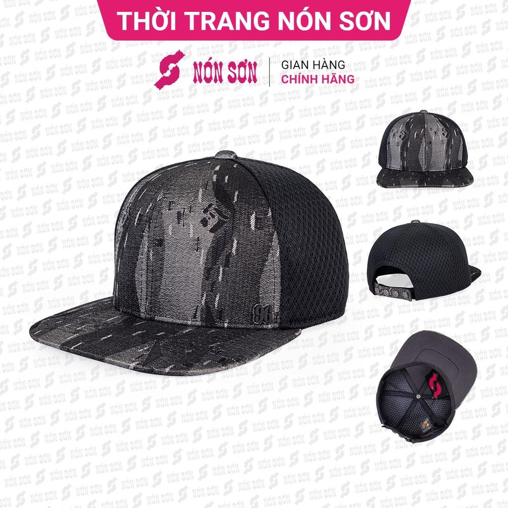 Mũ snapback hiphop nam nữ NÓN SƠN chính hãng MC210-ĐN5