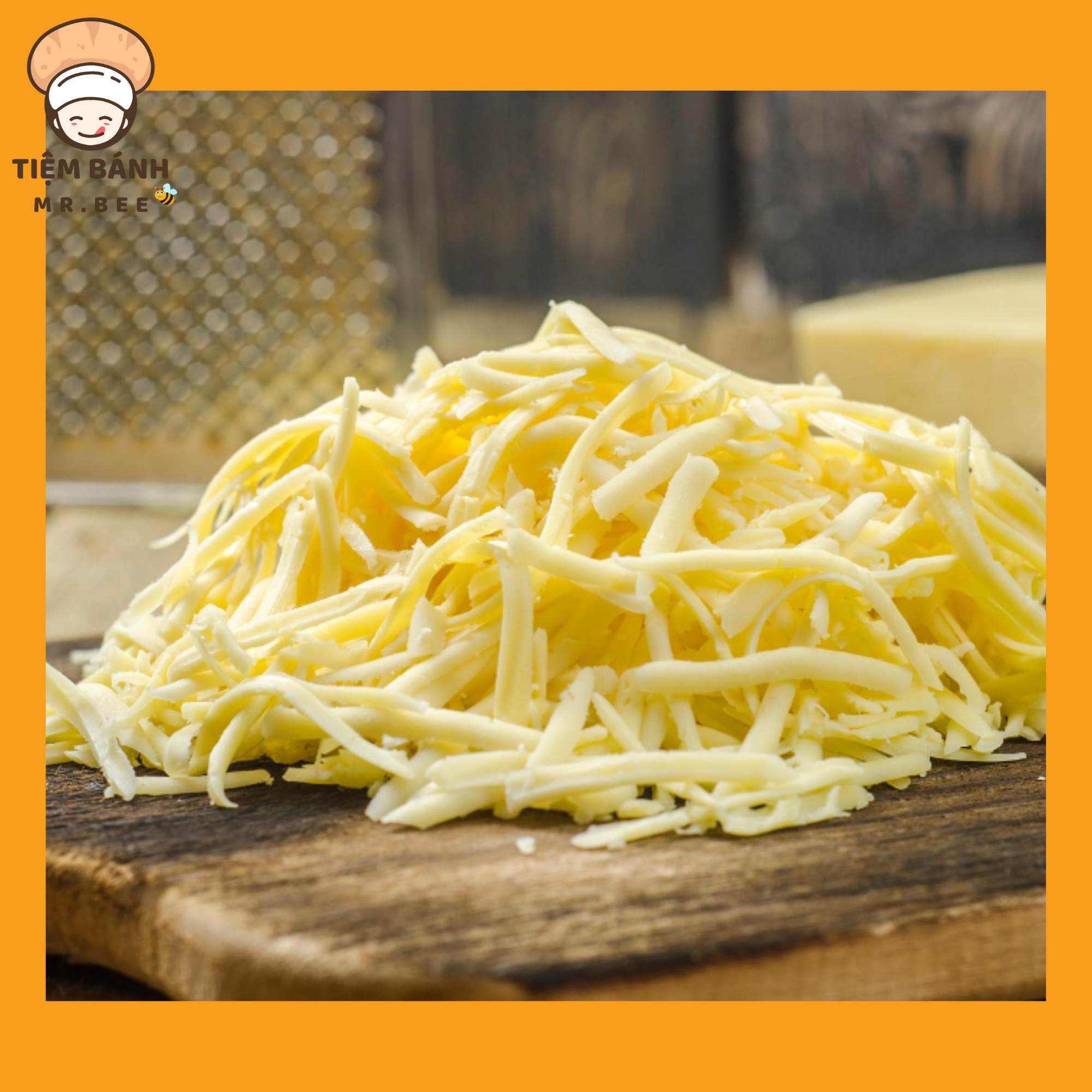 – Phô mai bào sợi Mozzareal 100g