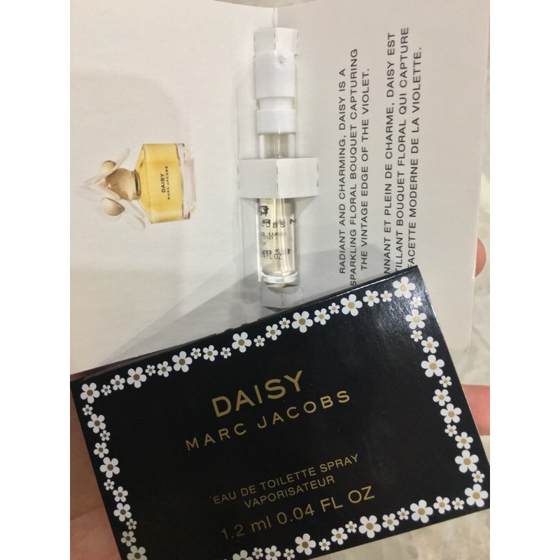 Nước hoa vial Daisy Marc Jacobs EDP 1.2ml - đen