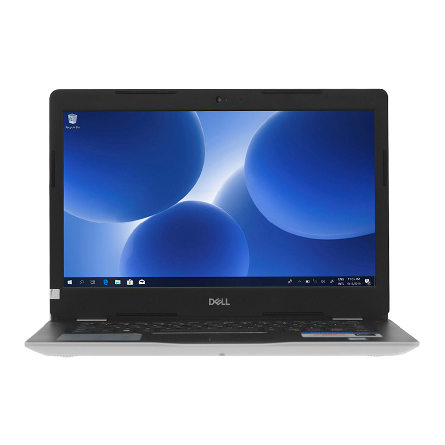 Laptop Dell Inspiron 3480 N4I5107W (Core i5-8265U/ 4GB DDR4 2666MHz/ 1TB 5400rpm/ 14 HD/ Win10) - Hàng Chính Hãng