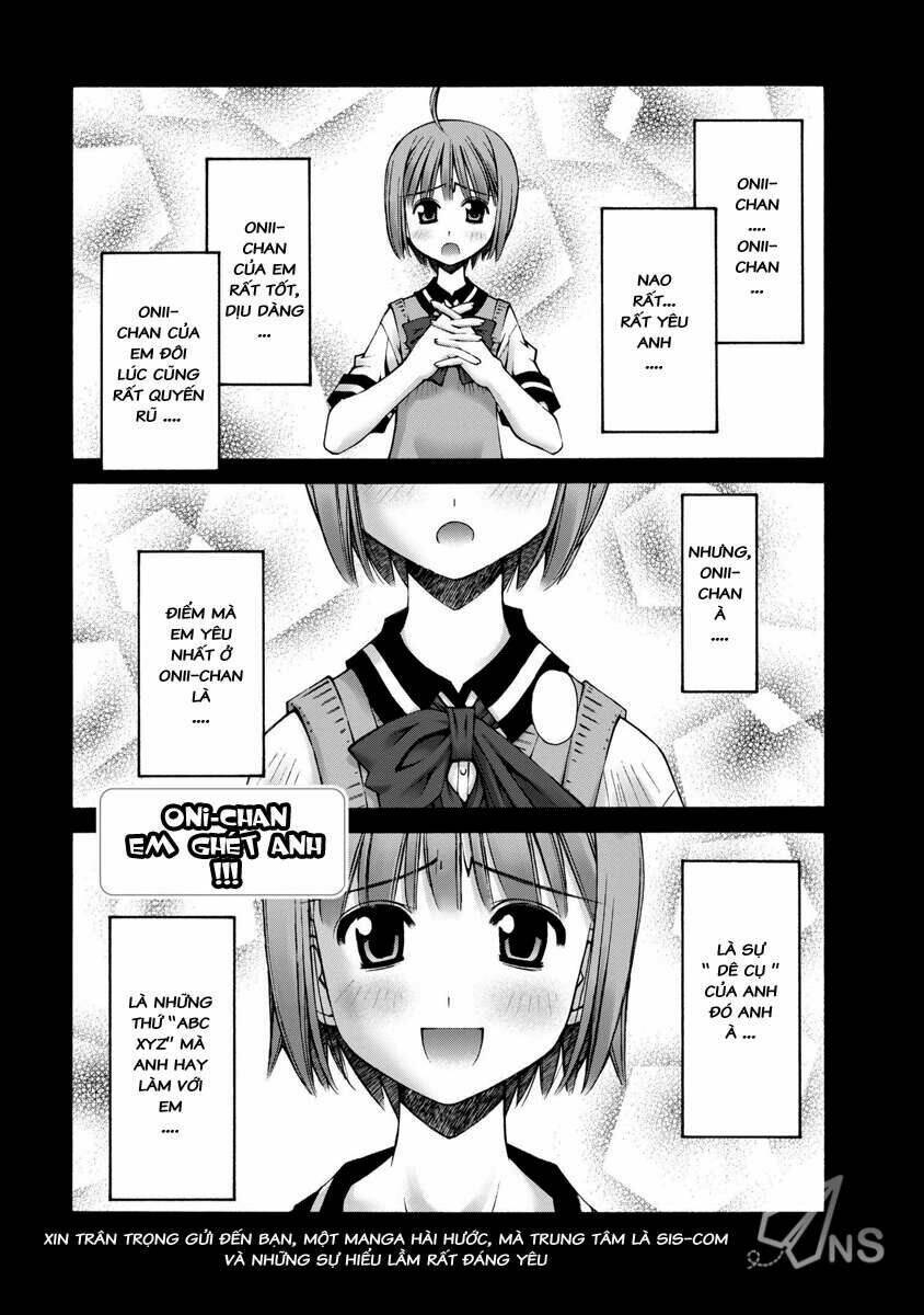 oniichan no koto nanka zenzen suki ja nai n da kara ne!! chapter 1 2