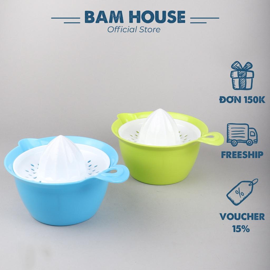 Dụng cụ vắt cam nhựa Bam House siêu dễ thương cao cấp VCN01 – Gia dụng bếp