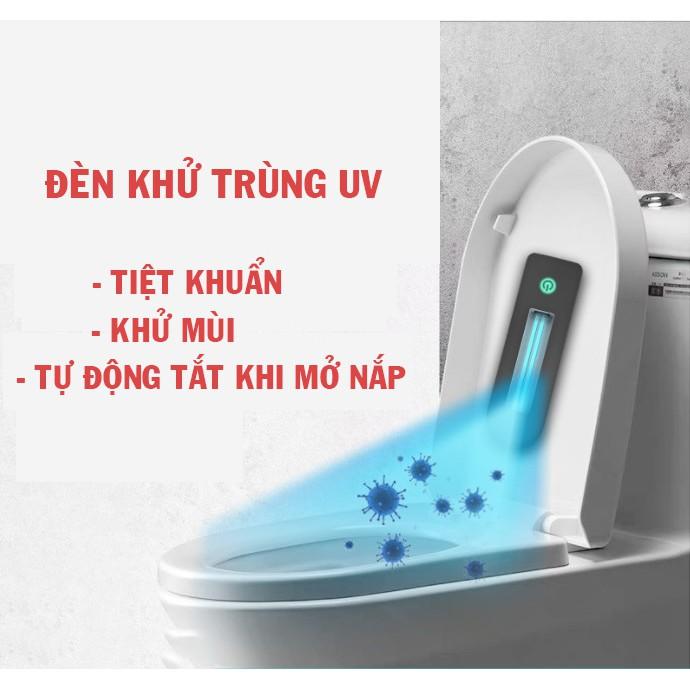 đèn khử trùng uv, khử khuẩn khử mùi bồn cầu tự động - Đèn tiệt khuẩn uv gắn nắp bồn cầu