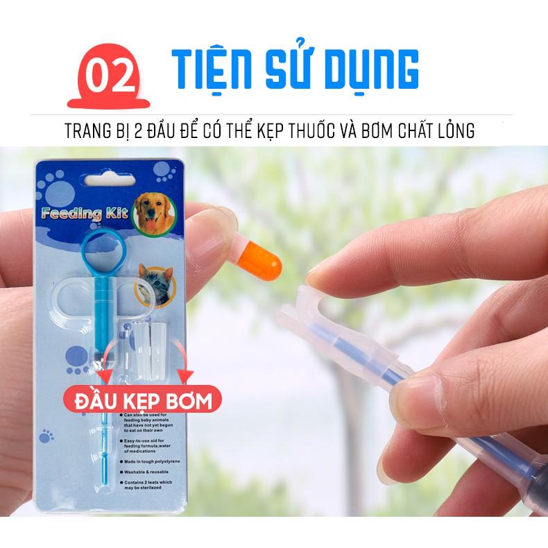 ỐNG BƠM THUỐC DÀNH CHO CHÓ MÈO NHÈ THUỐC