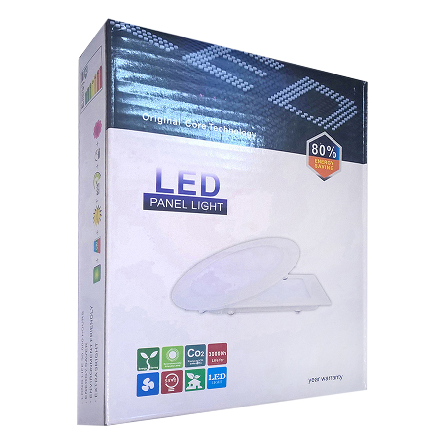 Đèn LED Âm Trần Tròn Downlight Siêu Mỏng Sáng Trắng Posson LP-Ri12 - Ánh Sáng Trắng