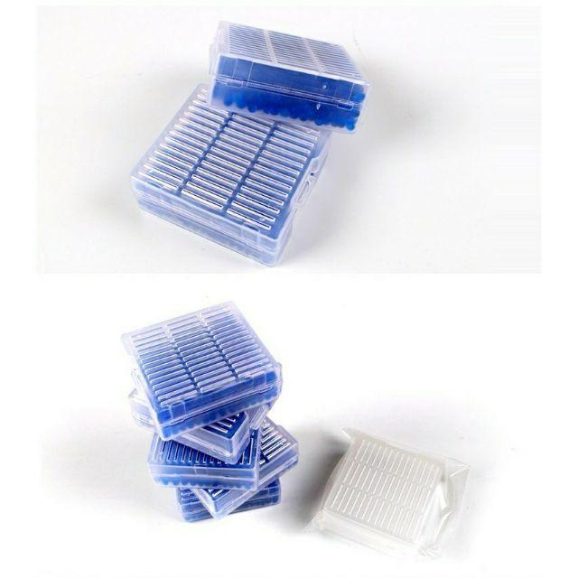 Hộp 50g hạt hút ẩm xanh cho máy ảnh tiện dụng