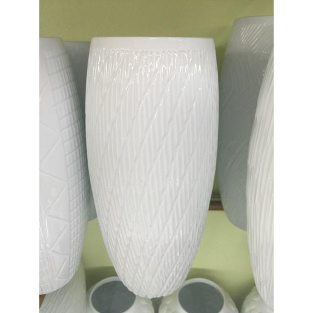 Lọ hoa 3 D gốm sứ Bát Tràng