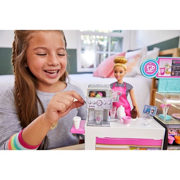 Đồ Chơi Tiệm Cà Phê của Barbie BARBIE GMW03