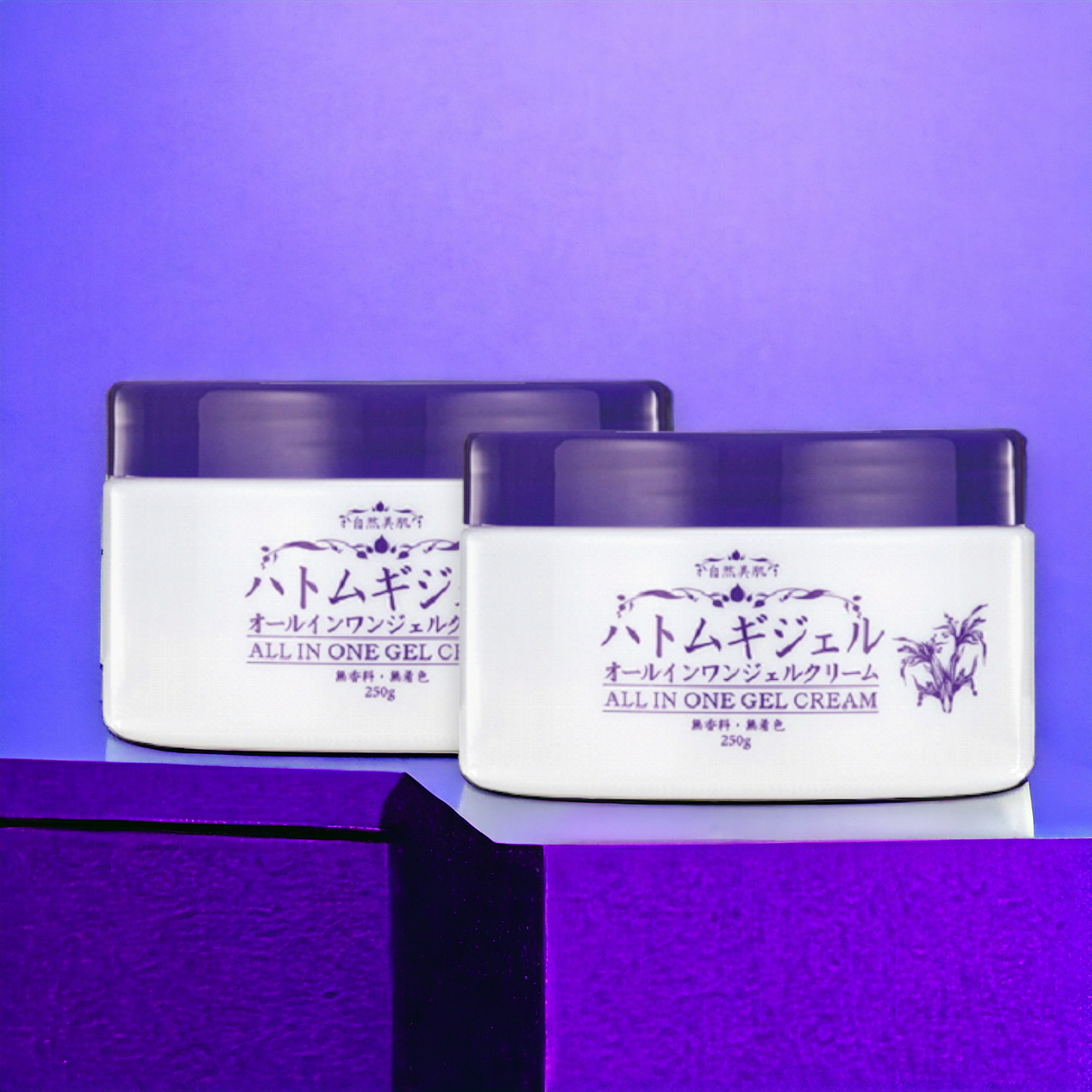 Gel Dưỡng Ẩm Trắng Da Hadakiri Hatomugi All In One Gel (250G)
