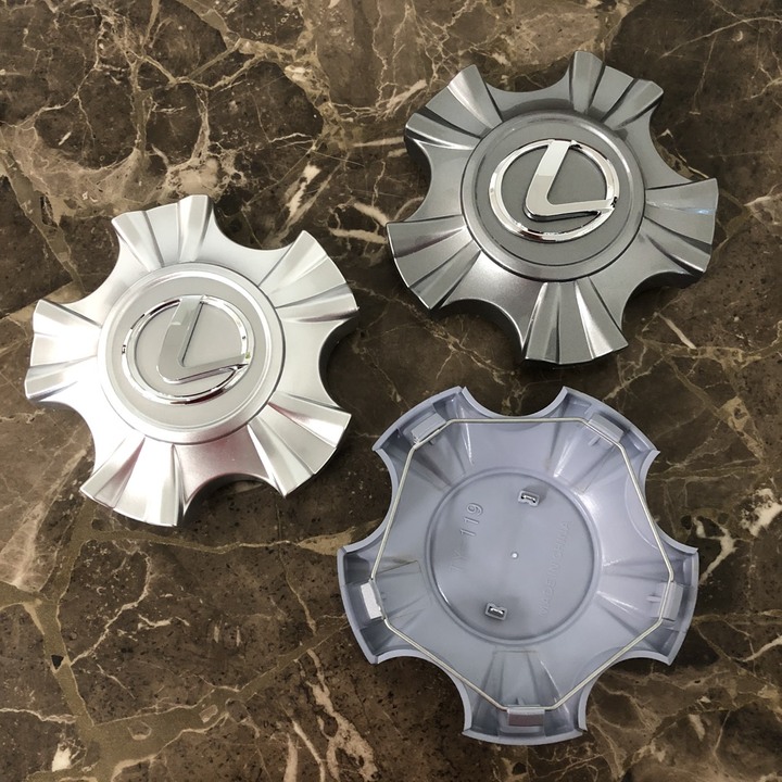 Logo chụp mâm, ốp lazang bánh xe ô tô Lexus LX460, LX470, LX570