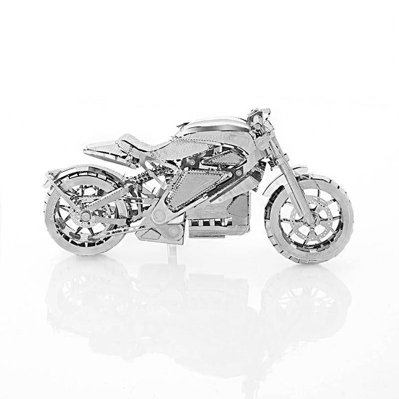 Mô Hình Lắp Ráp 3d Xe Moto Avengers 2015