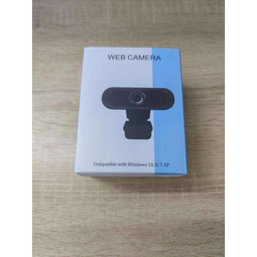 Webcam VSP dạng kẹp FullHD 1080P cực nét - tích hợp micro và phone trên 1 cổng USB (nhiều màu)