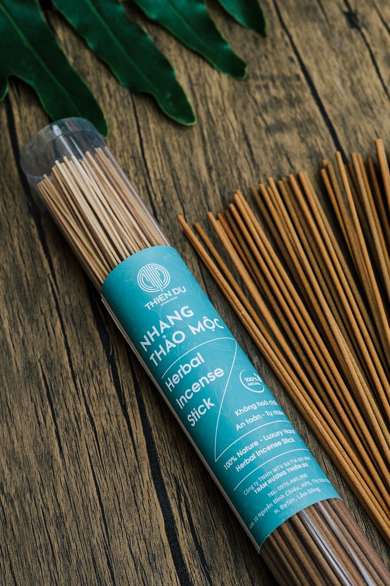 Nhang Thảo Mộc –Herbal Incense Stick – Mùi Thơm Dịu Nhẹ, Thư Giãn, An Toàn Tuyệt Đối