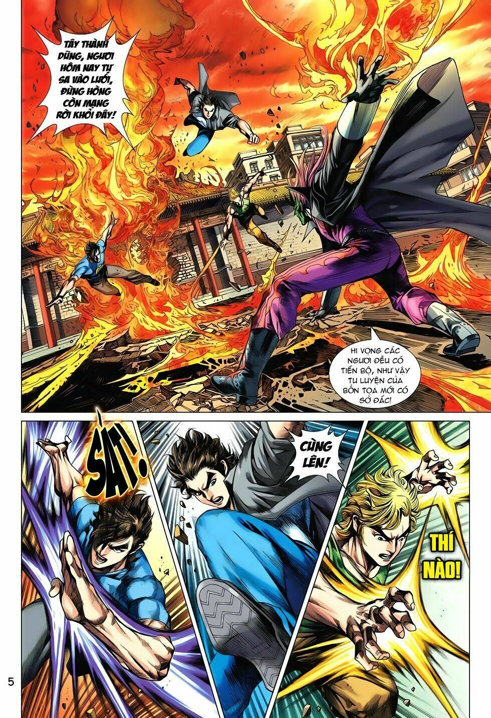 tân tác long hổ môn chapter 703 5