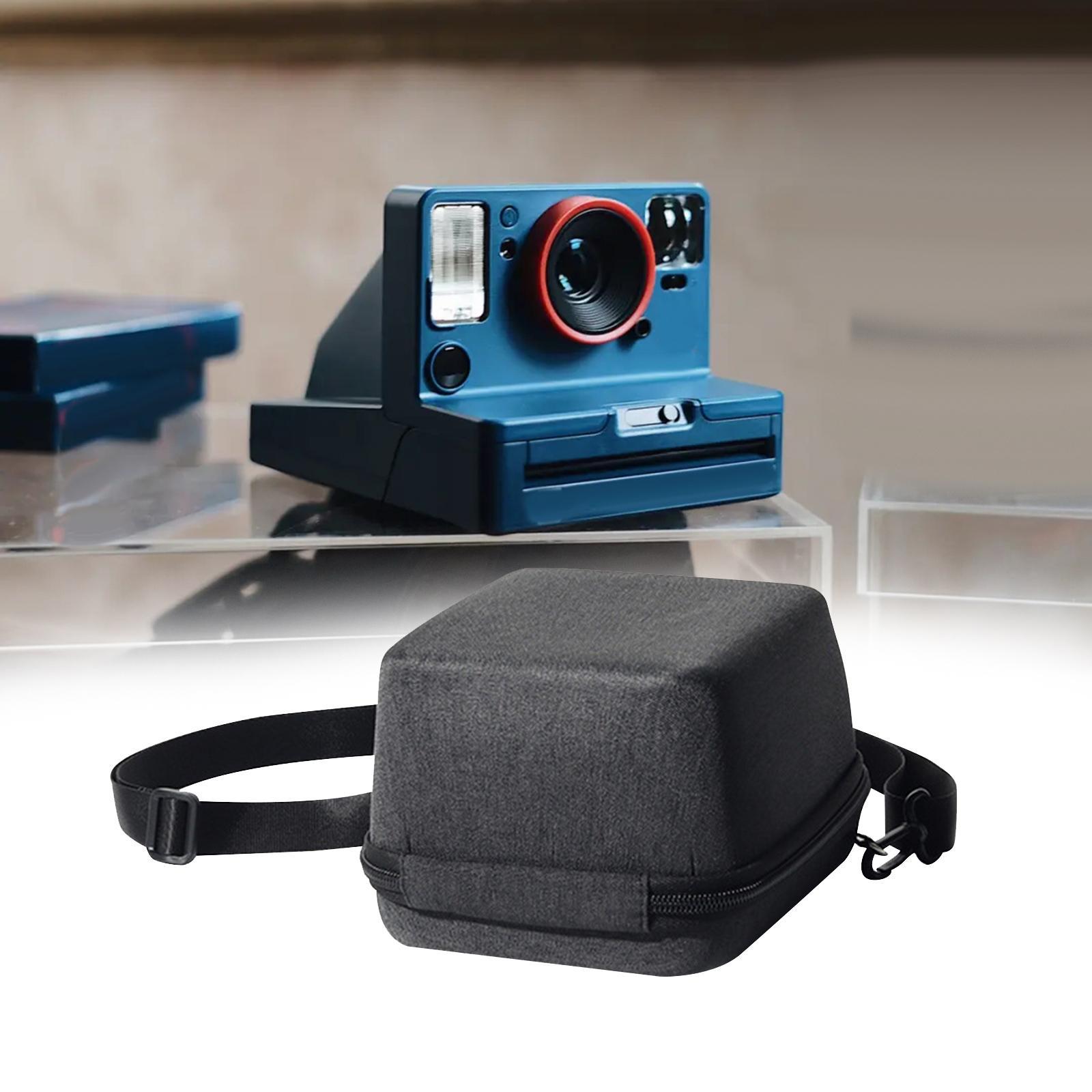 Camera Bag Hard Protective Cover Oxford Cloth with Shoulder Strap Hard Carrying Case for Instant Camera Storage Box Film Accessories Camera