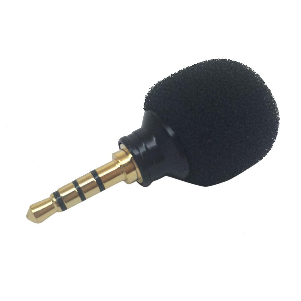 3.5mm Mini Stereo Microphone Mic Cell Phone Laptop Recording Small