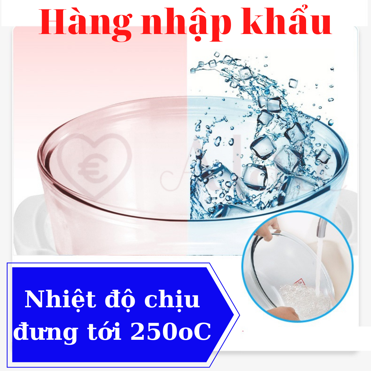 Thân nồi lò nướng thủy tinh, dung tích 12 và 15 lít, nặng 2.8kg, thay thế sửa dụng cho các loại lò nướng trên thị trường