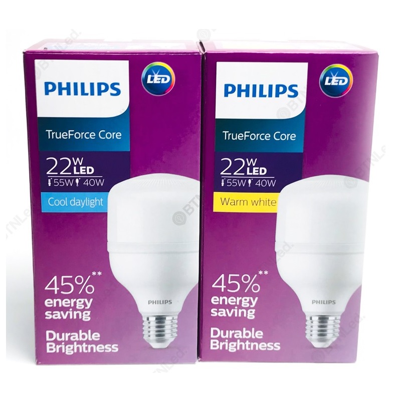 Bóng đèn Philips LED Trụ TForce Core 22W E27 (Ánh Sáng Trắng) - Hàng chính hãng