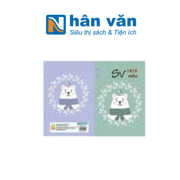 Tập Sinh Viên Tân Thuận Tiến Bear Cute - 200 Trang 70 Gsm Kẻ Ngang
