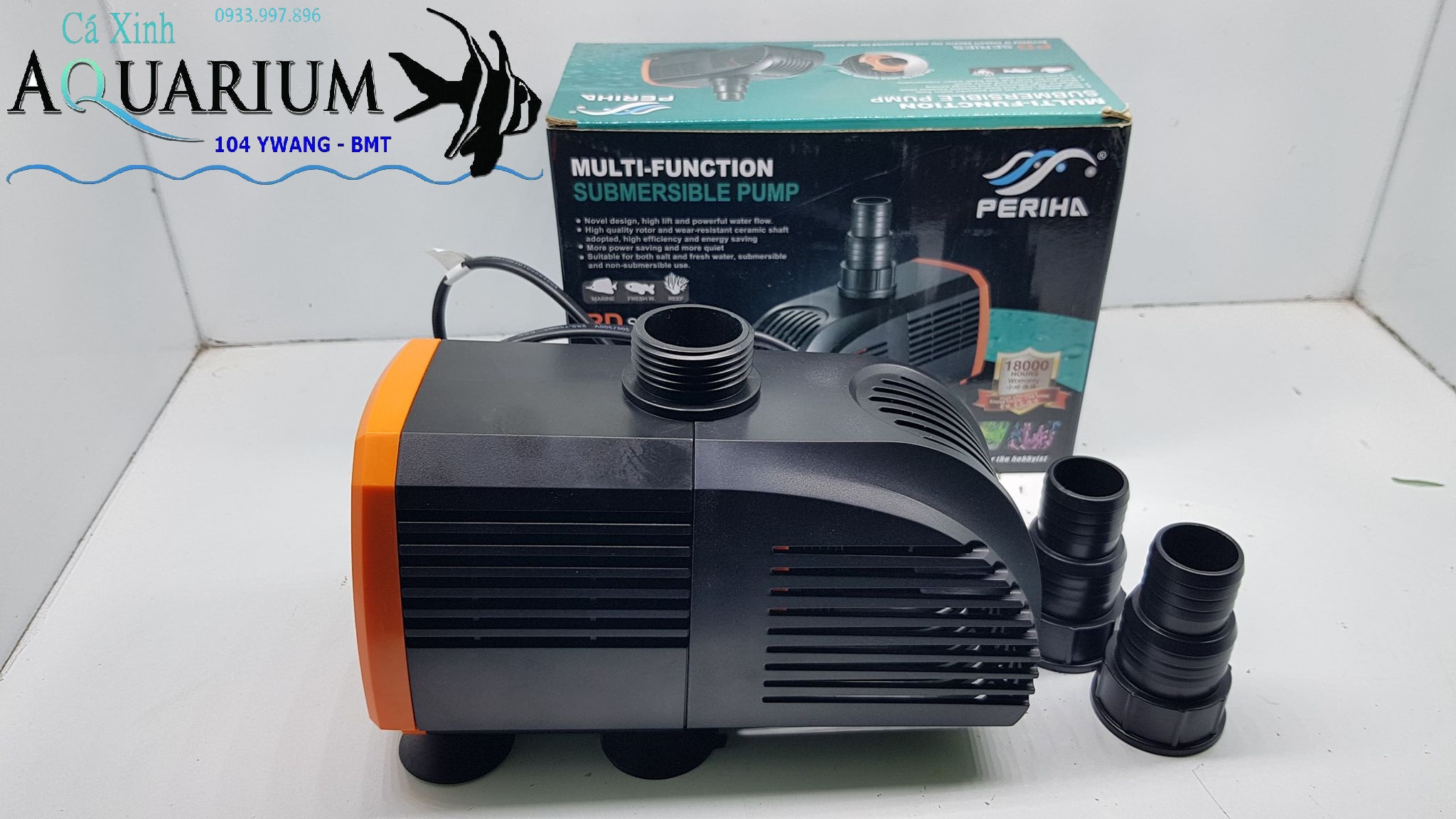 Máy Bơm hồ cá Periha 6200 cho bể cá