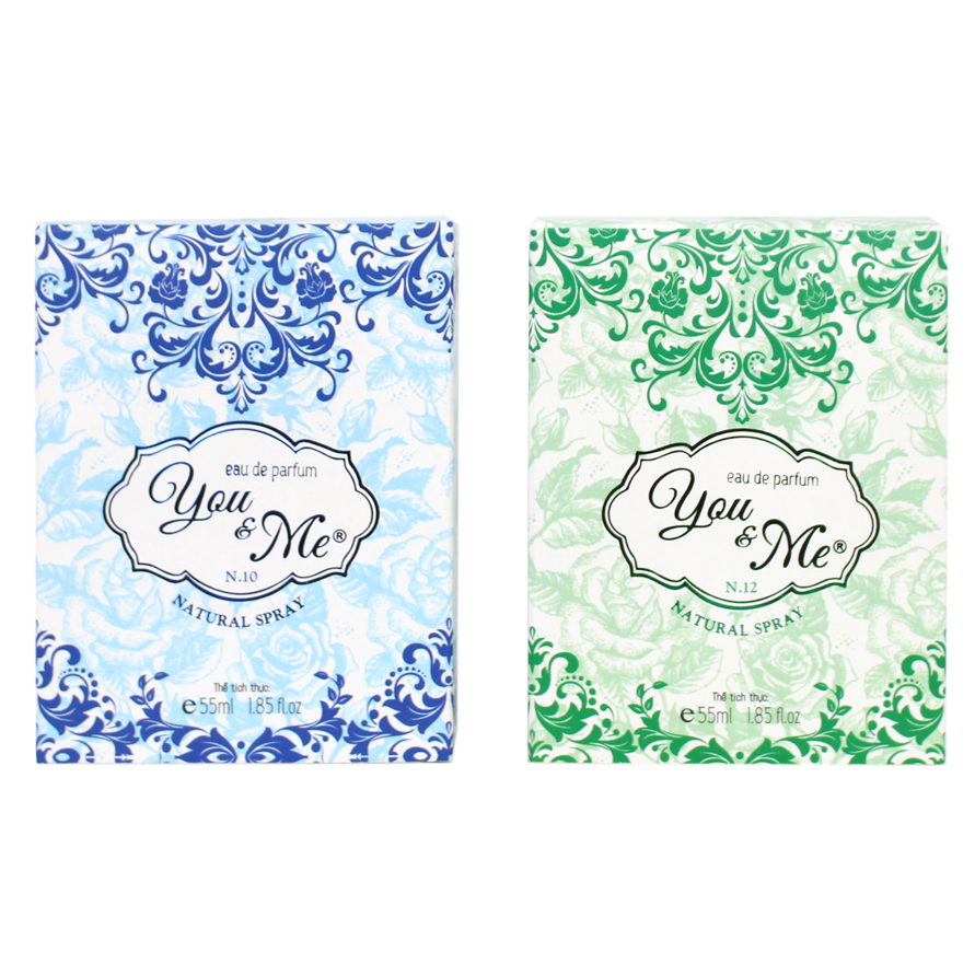 Combo Nước Hoa Nữ You&amp;Me N10 &amp; N12 (55ml x 2)