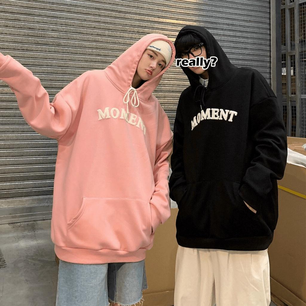 Áo hoodies nỉ ngoại có mũ form to y hình tôn dáng mới , phong cách hàn quốc VINA 1HIT