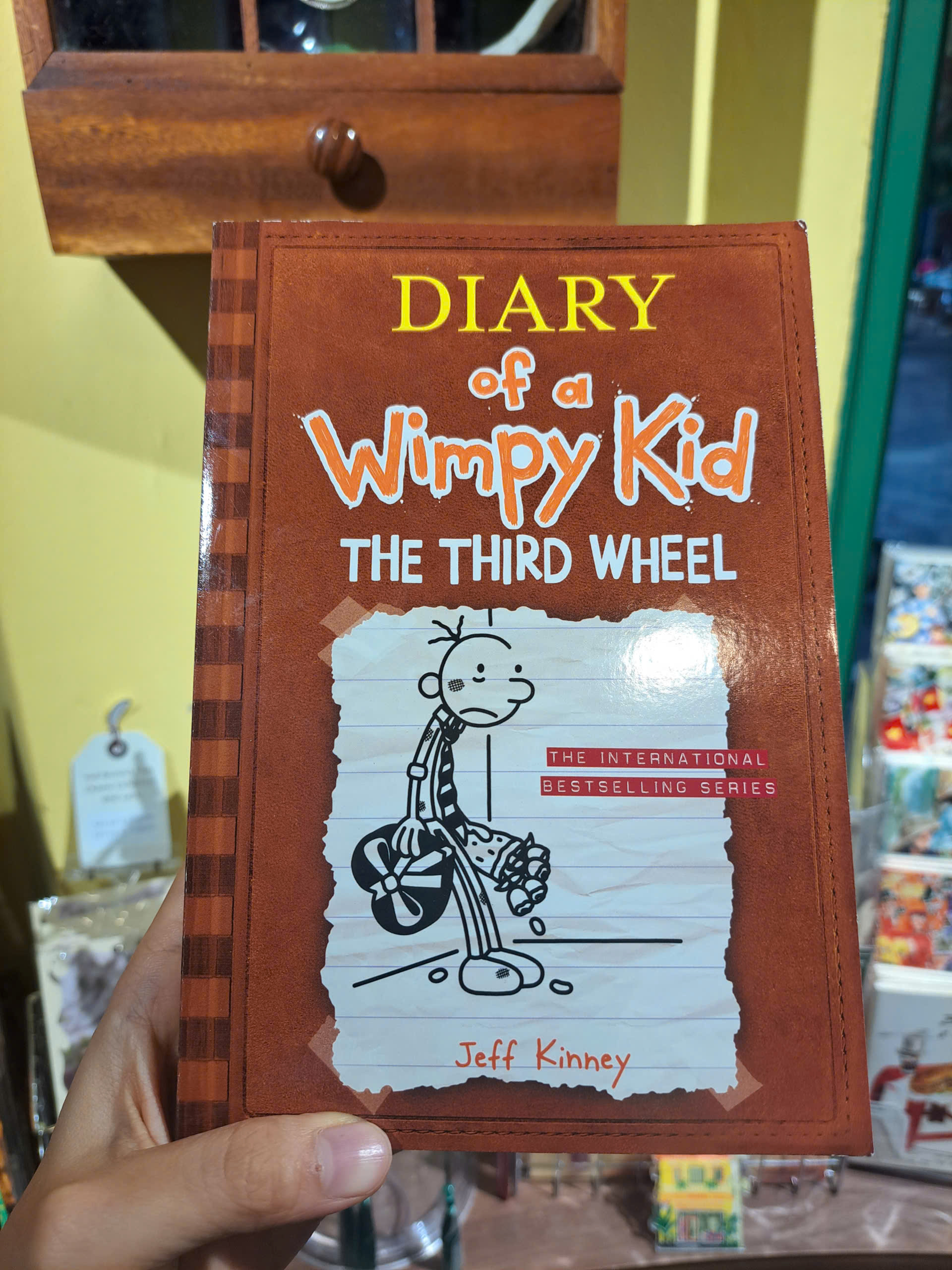 Sách - Diary of a Wimpy Kid: The Third Wheel | Nhật ký Chú bé nhút nhát tiếng Anh / Sách Thiếu nhi