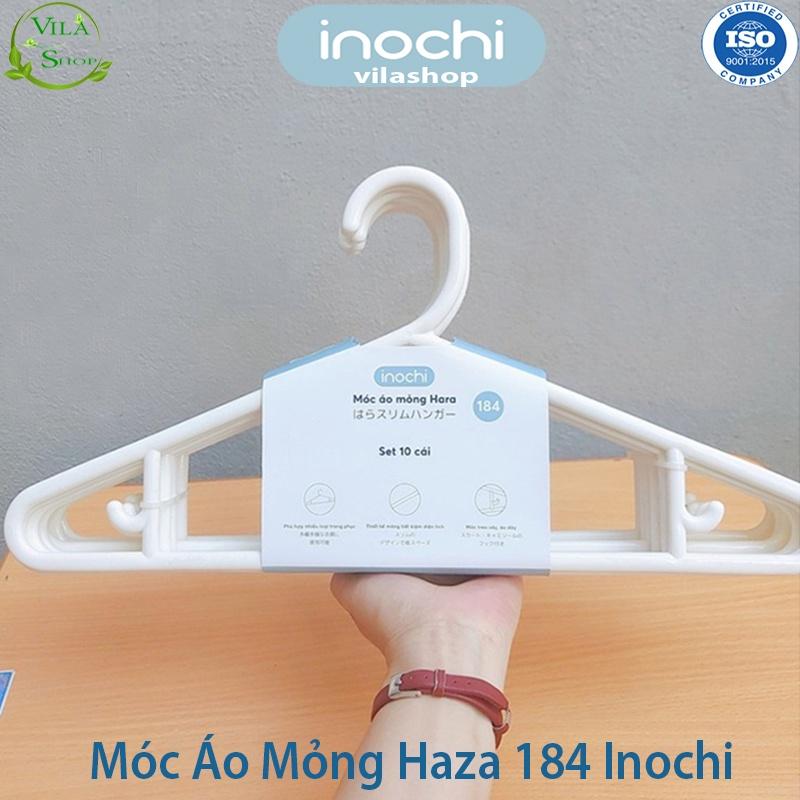 Móc Treo Quần Áo, Móc Quần Áo Mỏng Hara 184, Bộ Sưu Tập Móc Quần Áo Người Lớn Nhựa Cao Cấp Inochi