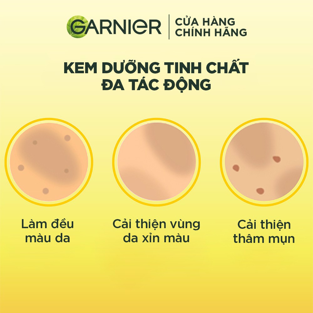 Kem Dưỡng Trắng Da Ban Ngày Garnier Light Complete Whitening Serum Cream SPF30