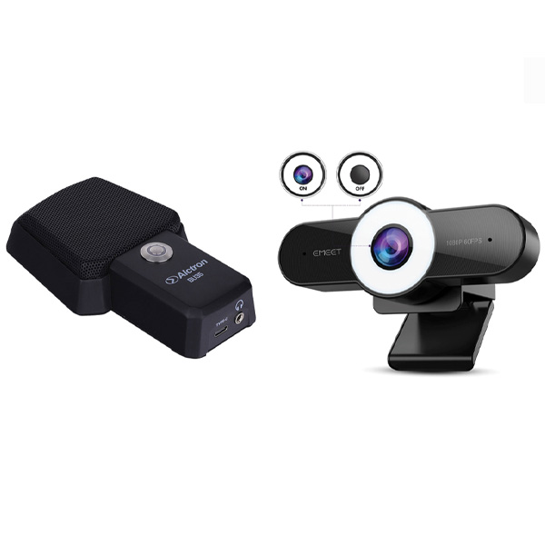 Bộ họp trực tuyến Micro Alctron BU35 kết hợp với Webcam eMeet C970L full HD1080p kèm micro - Hàng chính hãng