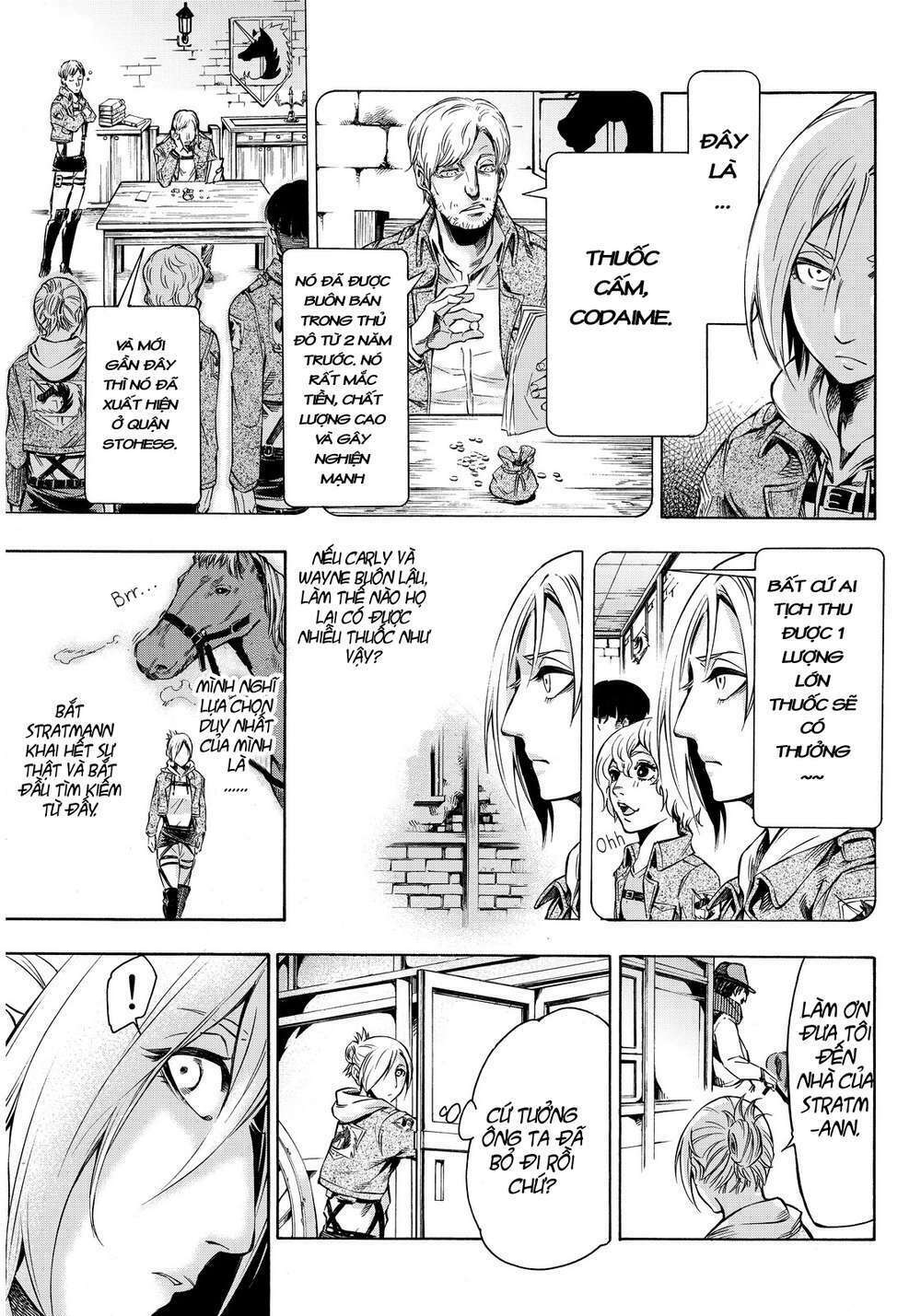 tấn công người khổng lồ: những cô gái mất tích chapter 3 7