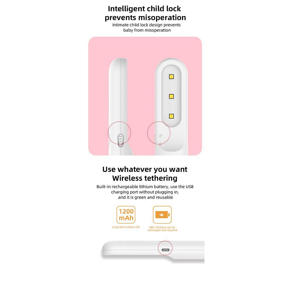 Handheld Portable USB Mini UV Sterilization Disinfection Stick Lamp