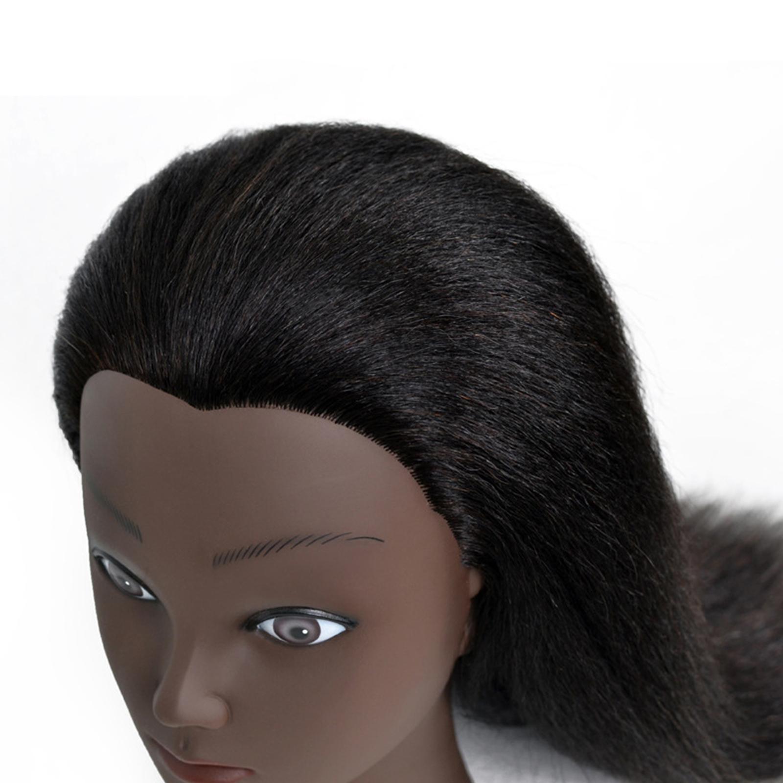 Hair Styling Practice Doll Head Training Mannequin Clamp