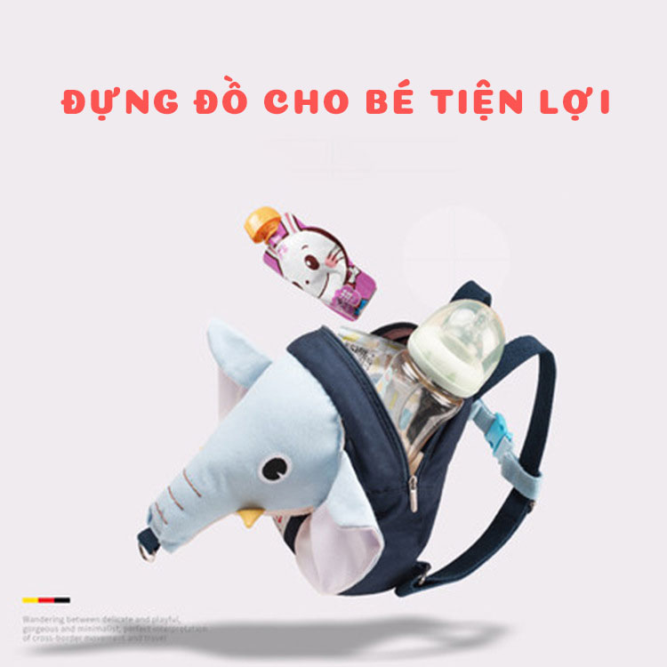 Balo Cho Bé Mẫu Giáo Siêu Nhẹ Chống Lạc Cho Bé Cute