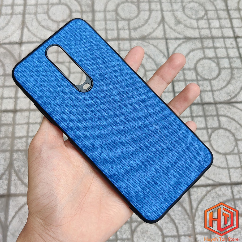 Ốp lưng Xiaomi Redmi K30 , K30 5G vân vải Jean chống bám vân tay cực tốt