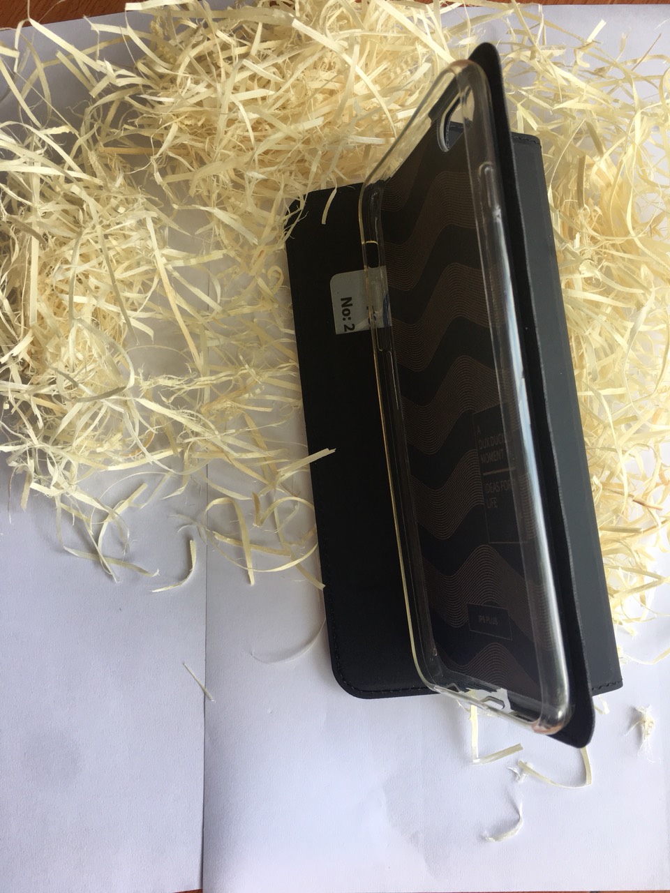 Bao Da Kiêm Ví Cầm Tay cho Iphone 6pLus/6SPlus