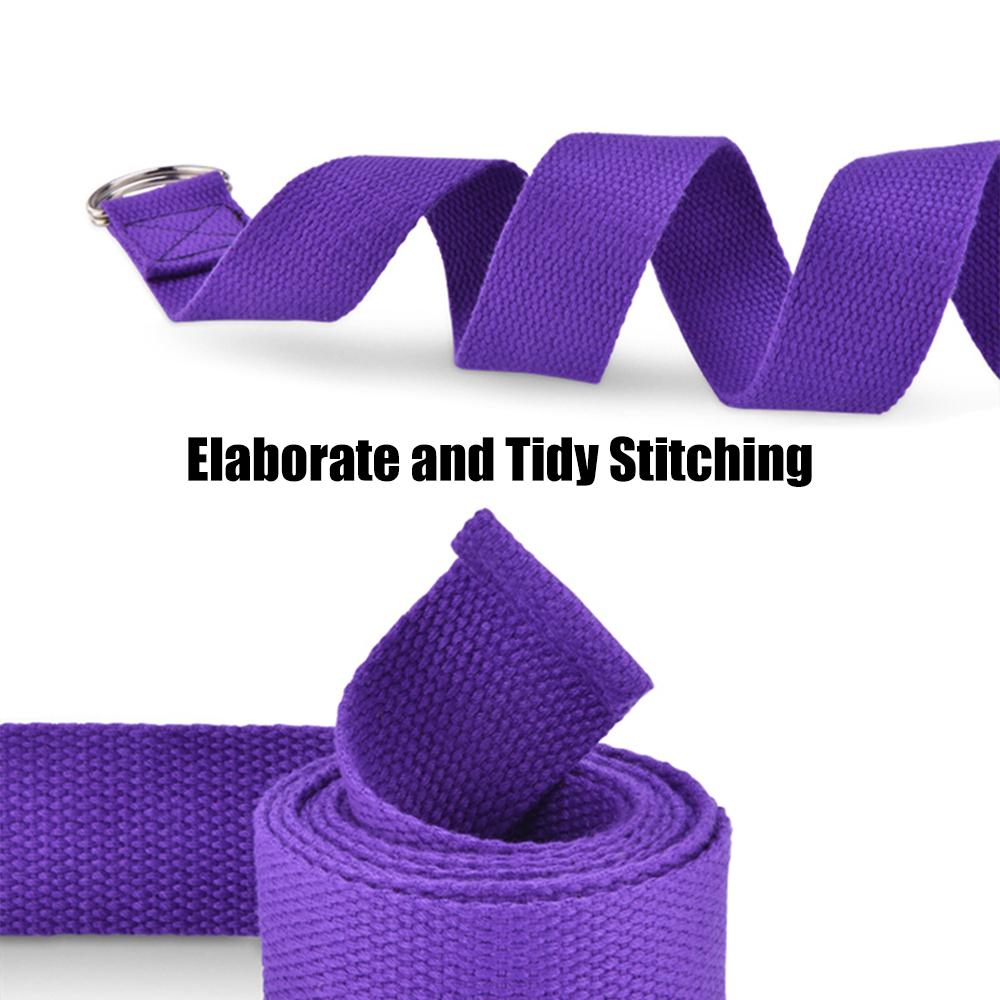 Dây đeo/dãn cơ cho yoga có khóa chữ D