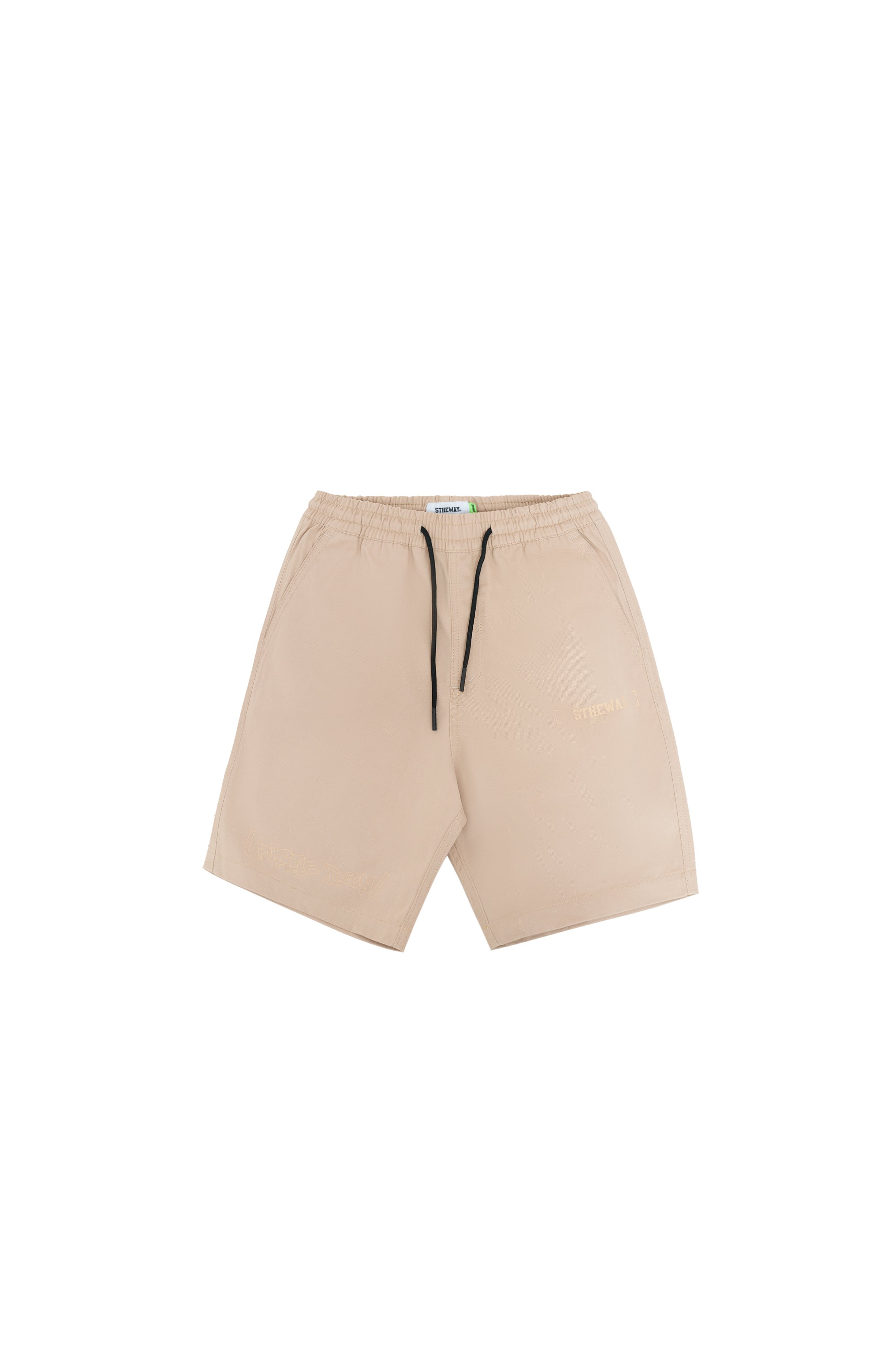 Quần Short Nâu Sáng 5THEWAY aka /public icon/ SKATER SHORT KHAKI in SEASAME