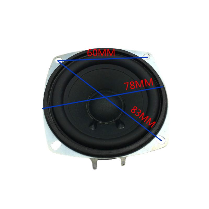 SOTAMIA 2 Loa âm thanh toàn dải 3 inch 4 Ohm 6Ohm 10W Loa âm thanh Rạp hát tại nhà Bộ khuếch đại công suất DIY Màu sắc: Loa 4 Ohm 10W