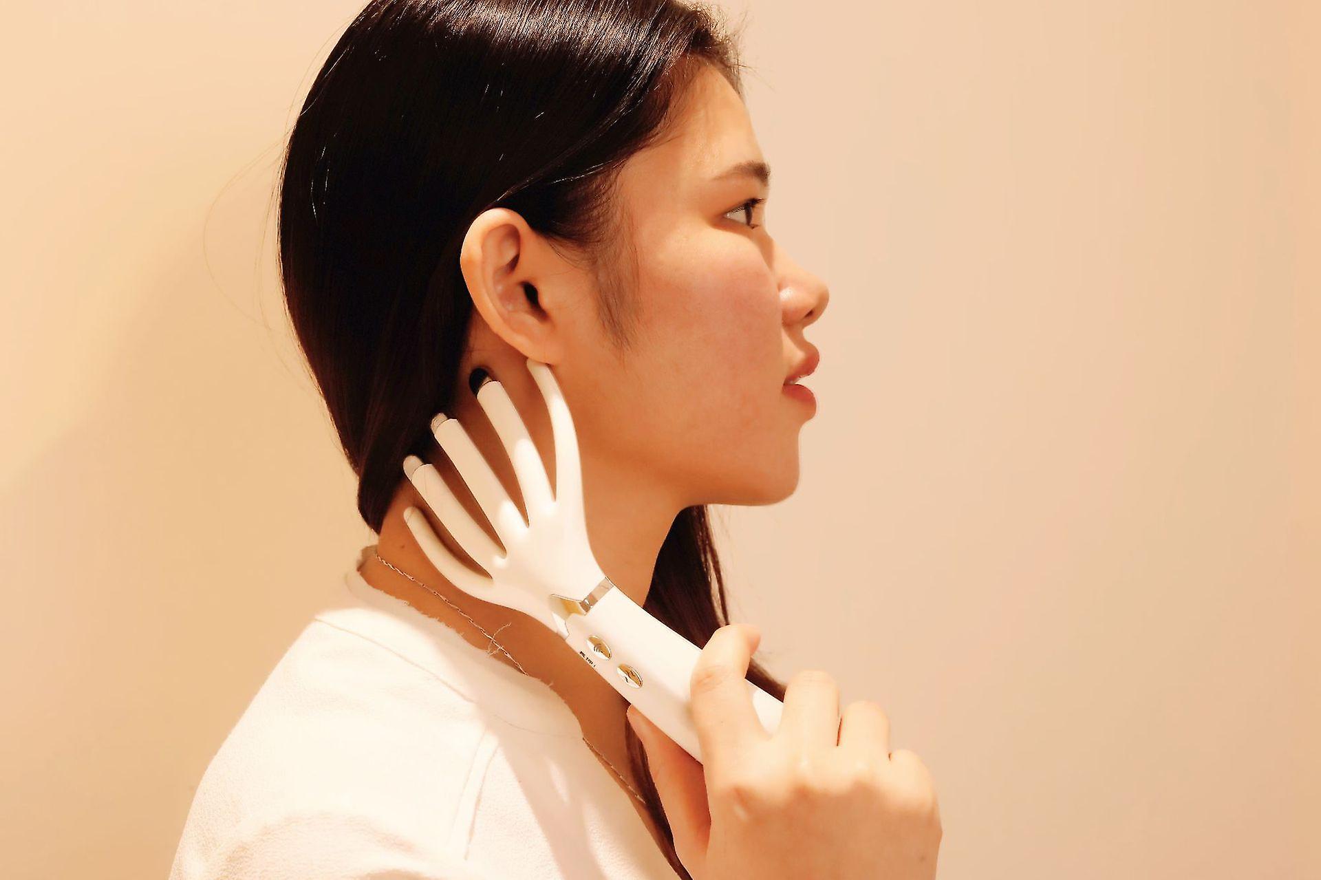 Head Electric Rung Massage Comb Mini Rechargeable Sưởi Massager