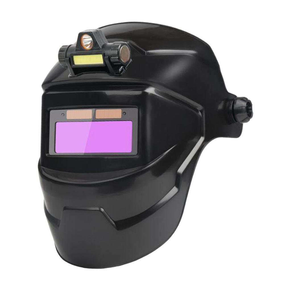 Solar Power Welding Hat for Mig Grinding