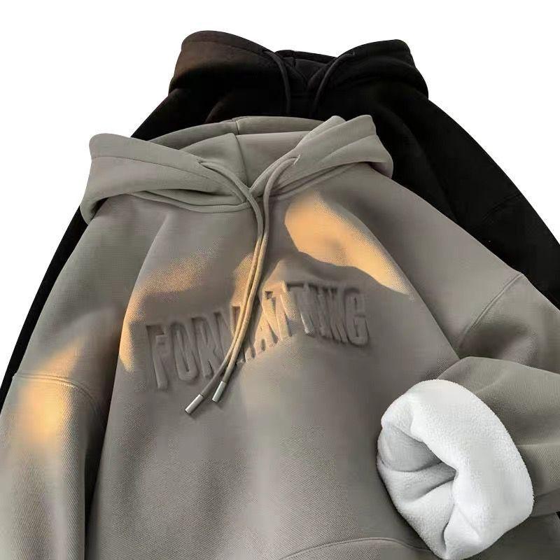 Áo hoodie lông cừu ấm áp cho một mùa đông cô đơn