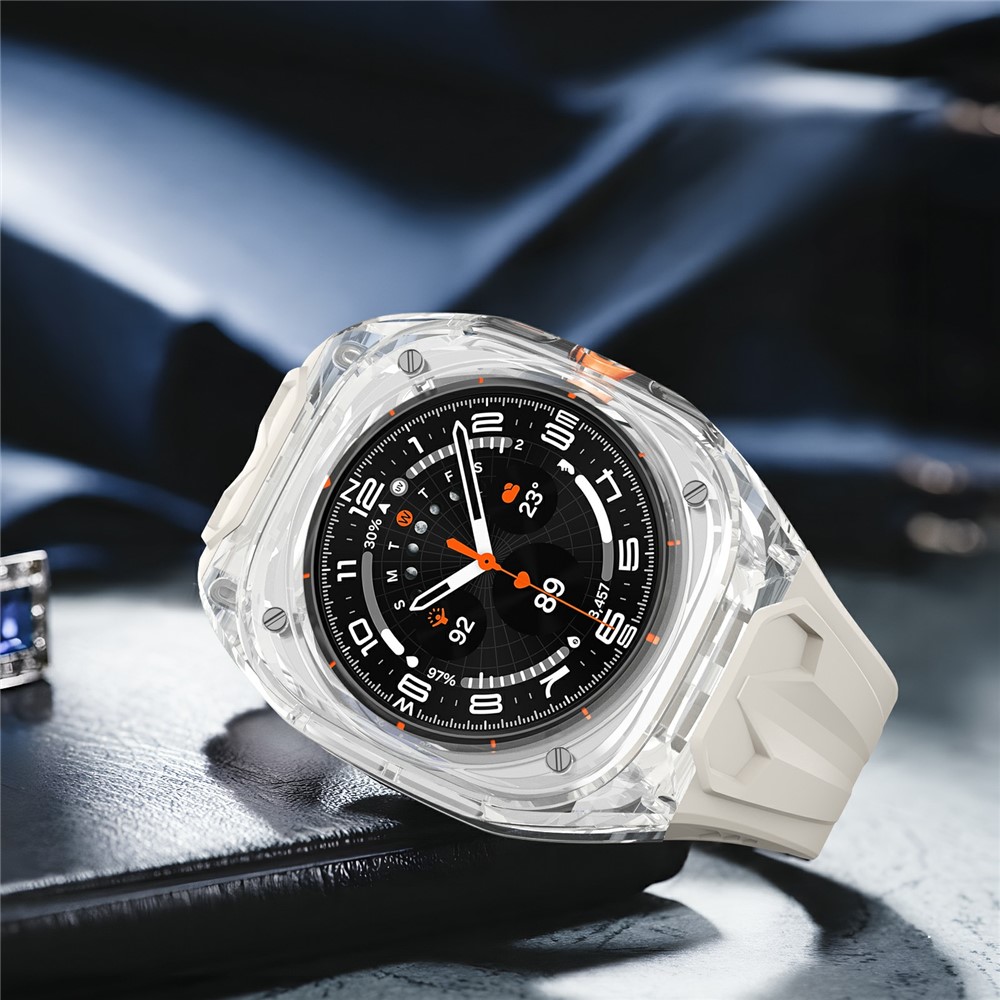 Ốp bảo vệ kiêm dây đeo Rugged Design cho Samsung Galaxy Watch Ultra 47mm (2024/2025) - Hàng Chính Hãng