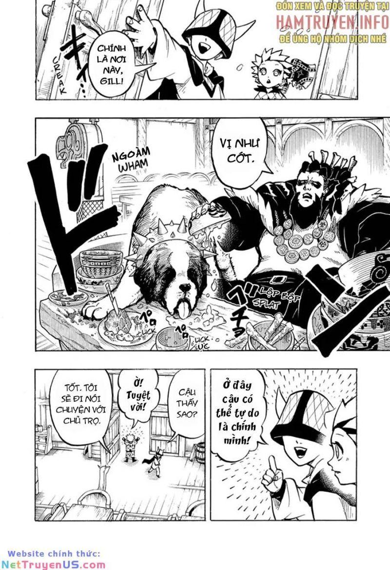 gill: "không ai có thể đánh bại ta khi ta dùng rìu!" chapter 3 4