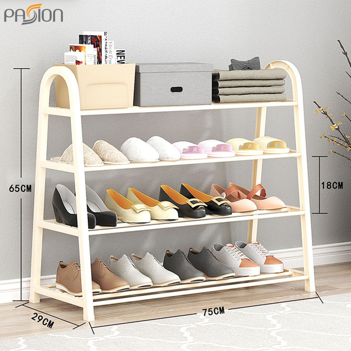 Kệ Giày Hình Chữ A Sắp Xếp Giày, Dép Tiện Lợi, Sang trọng