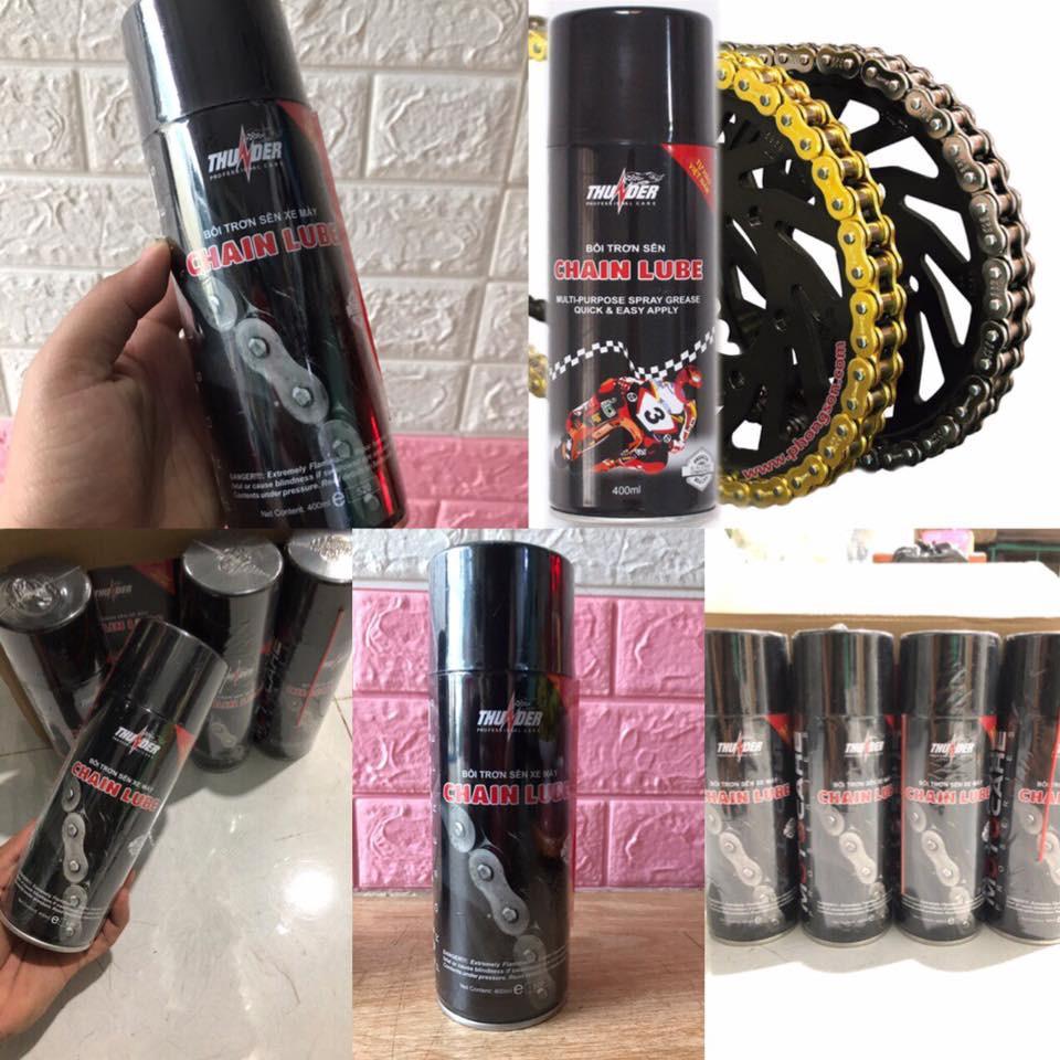 Chai Xịt Bảo Dưỡng Sên Thunder Chain Lube 400ml