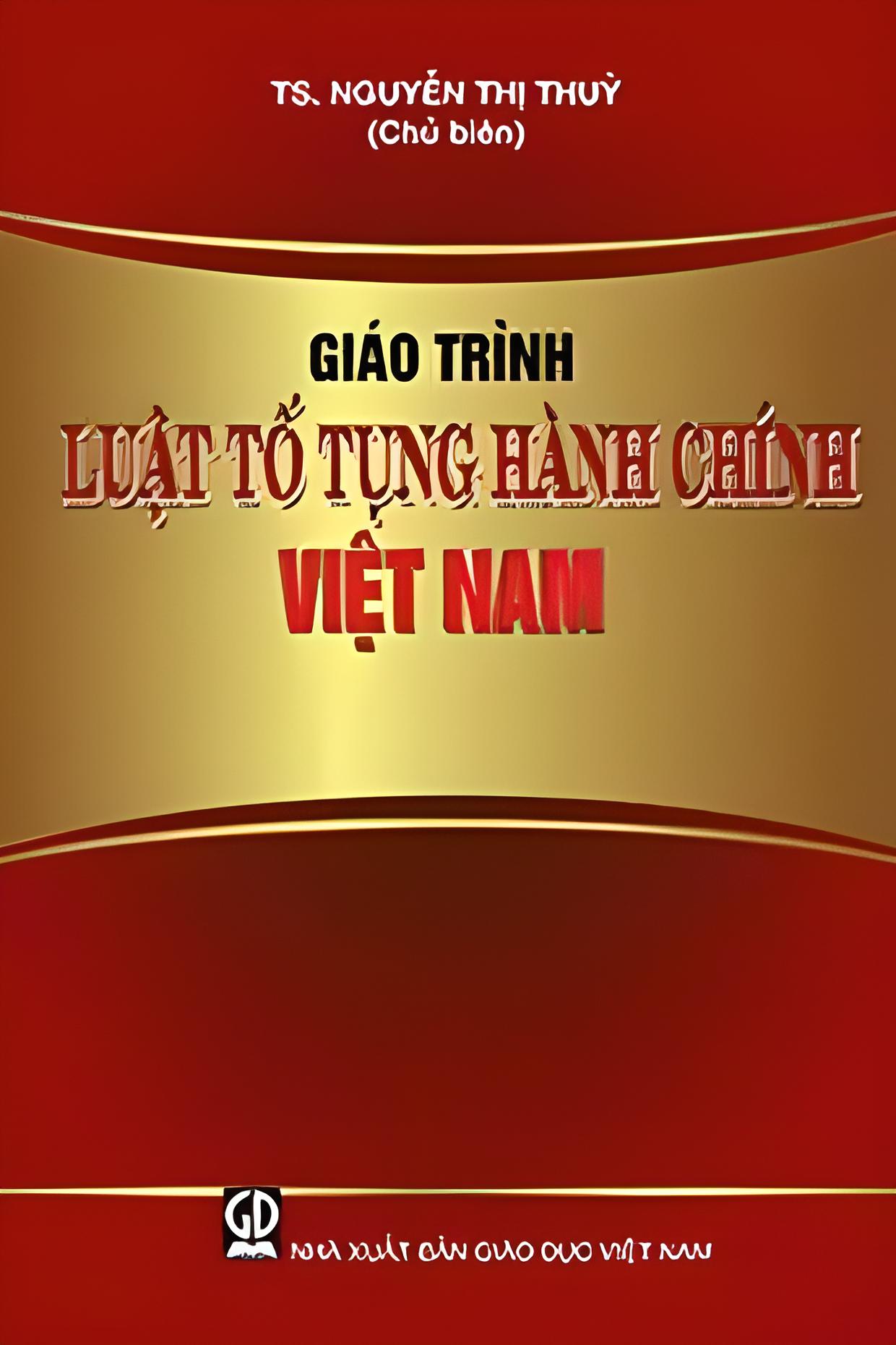 Giáo Trình Luật Tố Tụng Hành Chính Việt Nam